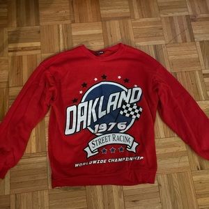 Red Street Racing Sweater